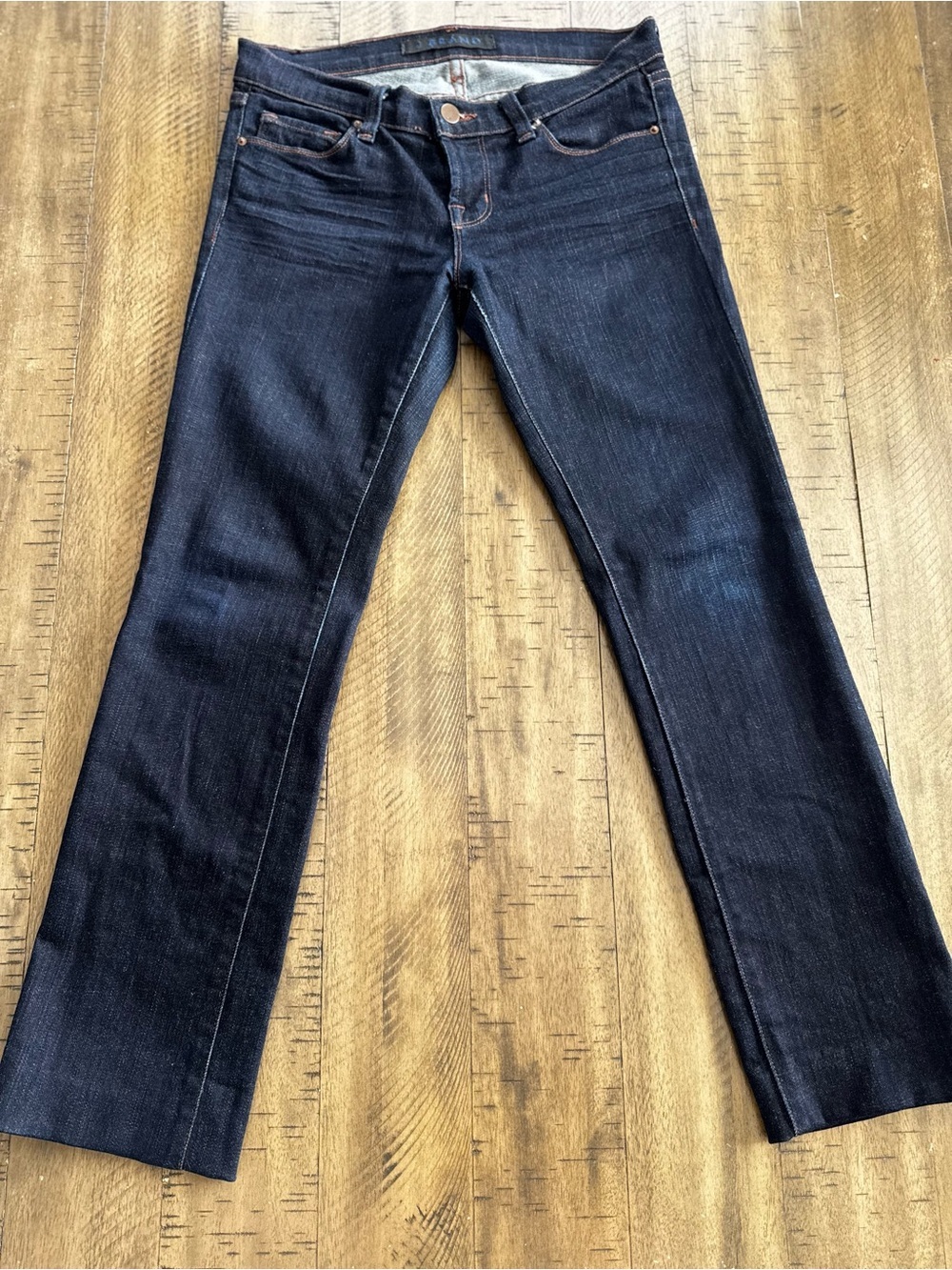 J Brand Dark Navy Ankle Slim Jeans - Picture 3 of 10